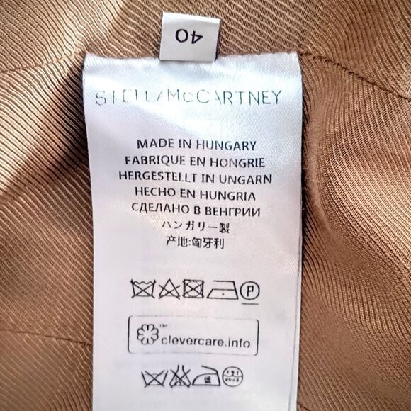 Stella McCartney Penrose Pre-Fall 2015 Runway Camel Tan Wool Coat - Picture 8 of 10